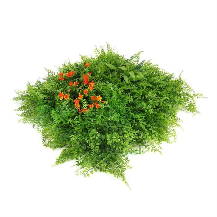 UV nurli himoyalangan sun'iy vertikal ko'p uslubli Boxwood Grass Panel