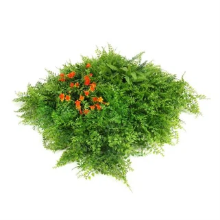 UV nurli himoyalangan sun'iy vertikal ko'p uslubli Boxwood Grass Panel