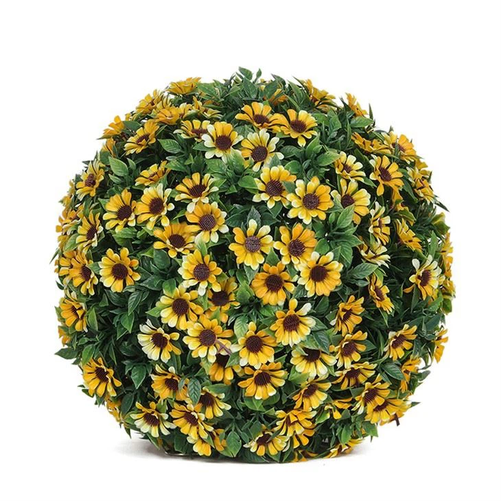 Shop Decorated With Artificial Grass Ball Boxwood